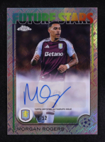 Morgan Rogers 2024-25 Topps Future Stars UEFA Club Competitions Auto #FSA-MR #18/52 at PristineAuction.com