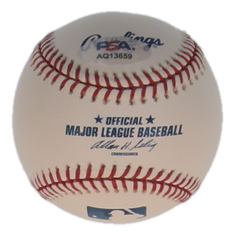 Rollie Fingers Signed OML Baseball Inscribed "HOF 92" (PSA) at PristineAuction.com Rollie Fingers Signed OML Baseball Inscribed "HOF 92" (PSA) at PristineAuction.com