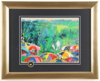 LeRoy Neiman "Arnold Palmer at Augusta National Golf Club" Custom Framed Print Display With Masters Pin at PristineAuction.com