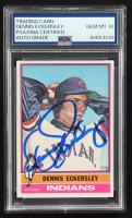 Dennis Eckersley Signed 1976 Topps #98 RC (PSA | Auto 10) at PristineAuction.com