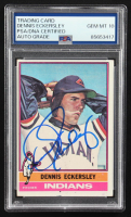 Dennis Eckersley Signed 1976 Topps #98 RC (PSA | Auto 10) at PristineAuction.com