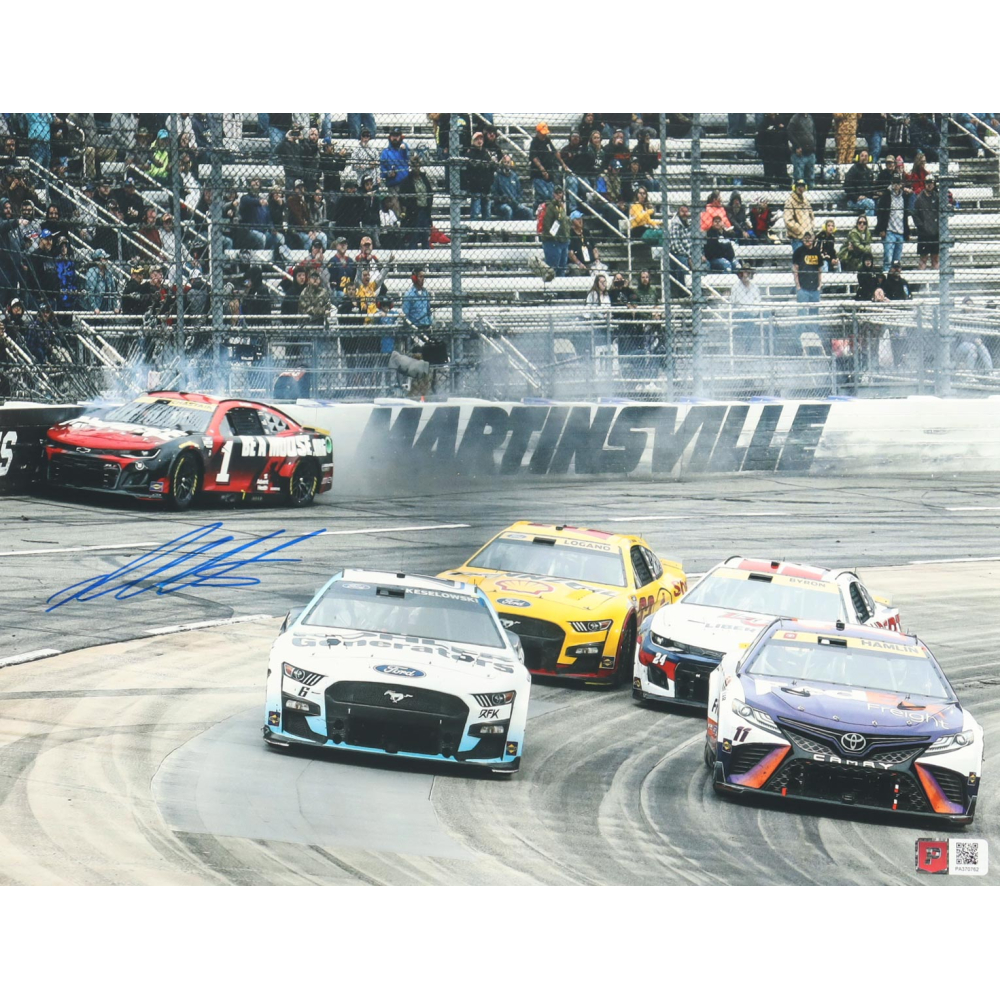 Ross Chastain Signed Martinsville "Hail Melon" 11x14 Photo (PA) at PristineAuction.com