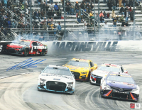 Ross Chastain Signed Martinsville "Hail Melon" 11x14 Photo (PA) at PristineAuction.com