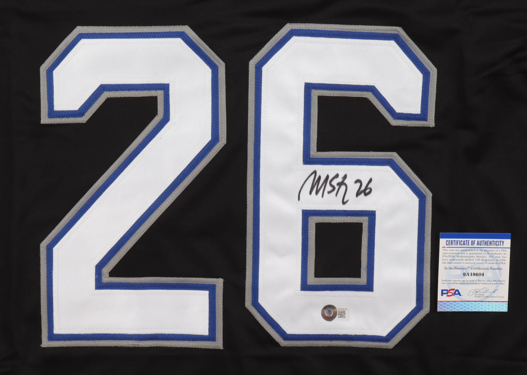 Martin St. Louis Signed Jersey (Beckett) at PristineAuction.com Martin St. Louis Signed Jersey (Beckett) at PristineAuction.com
