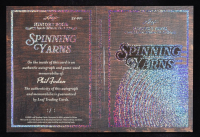 Phil Foden 2025 Leaf History Book Spinning Yarns Auto Memorabilia #SY-PFI #3/3 at PristineAuction.com