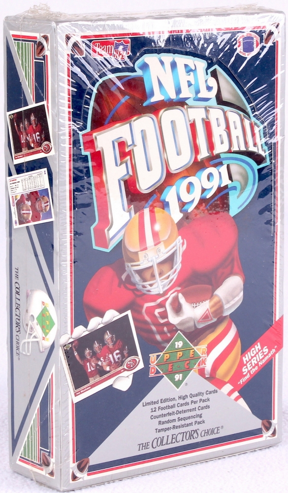 1991 Upper Deck High Number Series Complete Set of (432) Football Cards