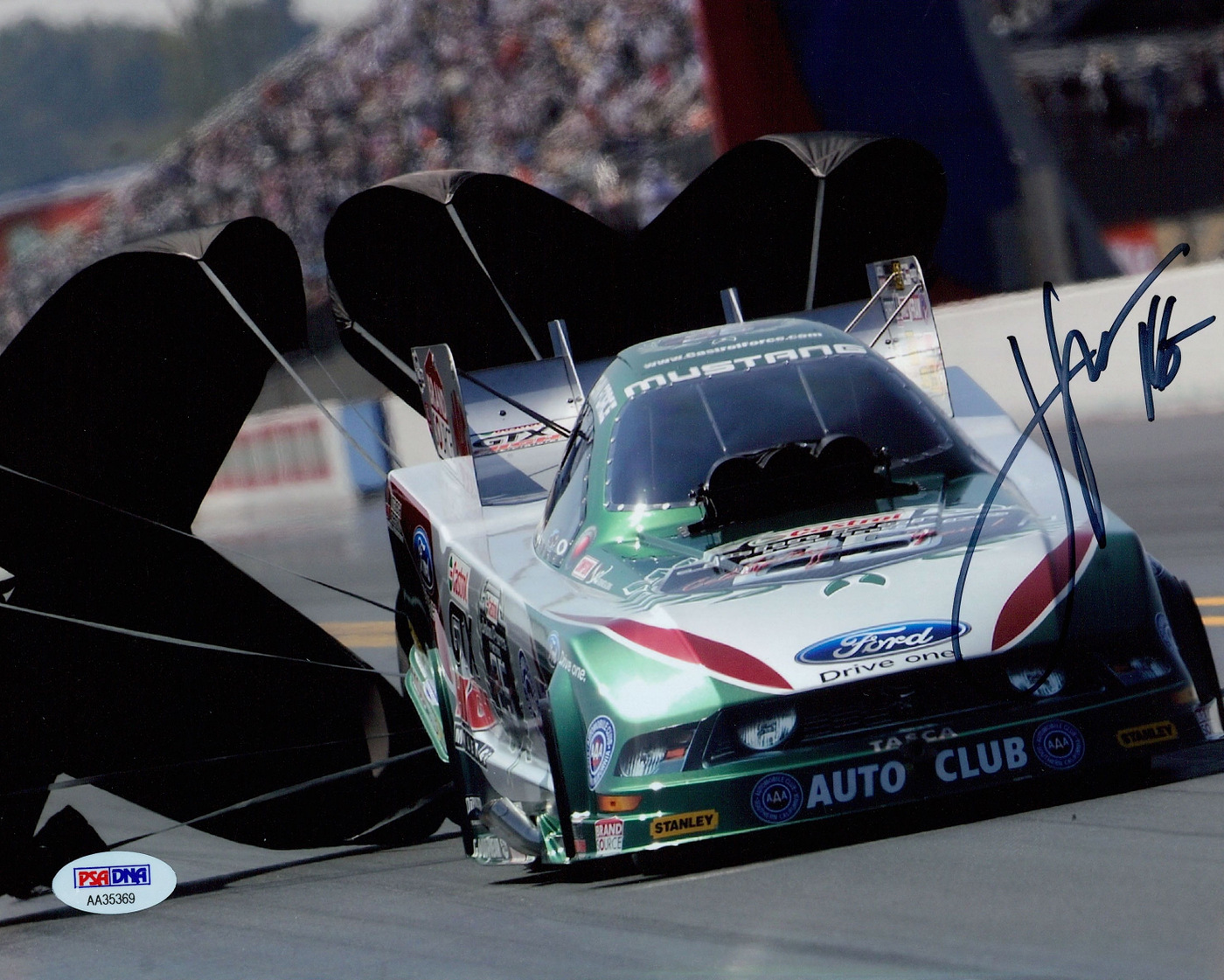 John Force Signed 8x10 Photo (PSA COA) at PristineAuction.com John Force Signed 8x10 Photo (PSA COA) at PristineAuction.com