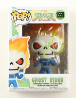 Nicholas Cage Signed "Stange Tales" #1559 Ghost Rider Bobble-Head Funko Pop! Vinyl Figure (ACOA) at PristineAuction.com