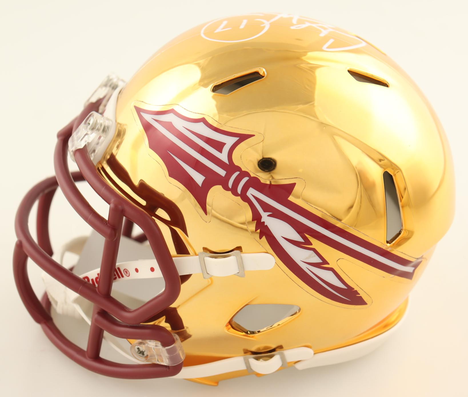 Charlie Ward Signed Florida State Seminoles Chrome Speed Mini Helmet Inscribed "93 Heisman" (PSA) at PristineAuction.com Charlie Ward Signed Florida State Seminoles Chrome Speed Mini Helmet Inscribed "93 Heisman" (PSA) at PristineAuction.com