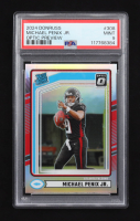 Michael Penix Jr. 2024 Donruss Optic Rated Rookies Preview Holo #308 RC (PSA 9) at PristineAuction.com