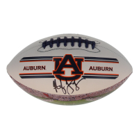 Hugh Freeze Signed Auburn Tigers Logo Football (Beckett) at PristineAuction.com