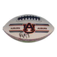 Hugh Freeze Signed Auburn Tigers Logo Football (Beckett) at PristineAuction.com