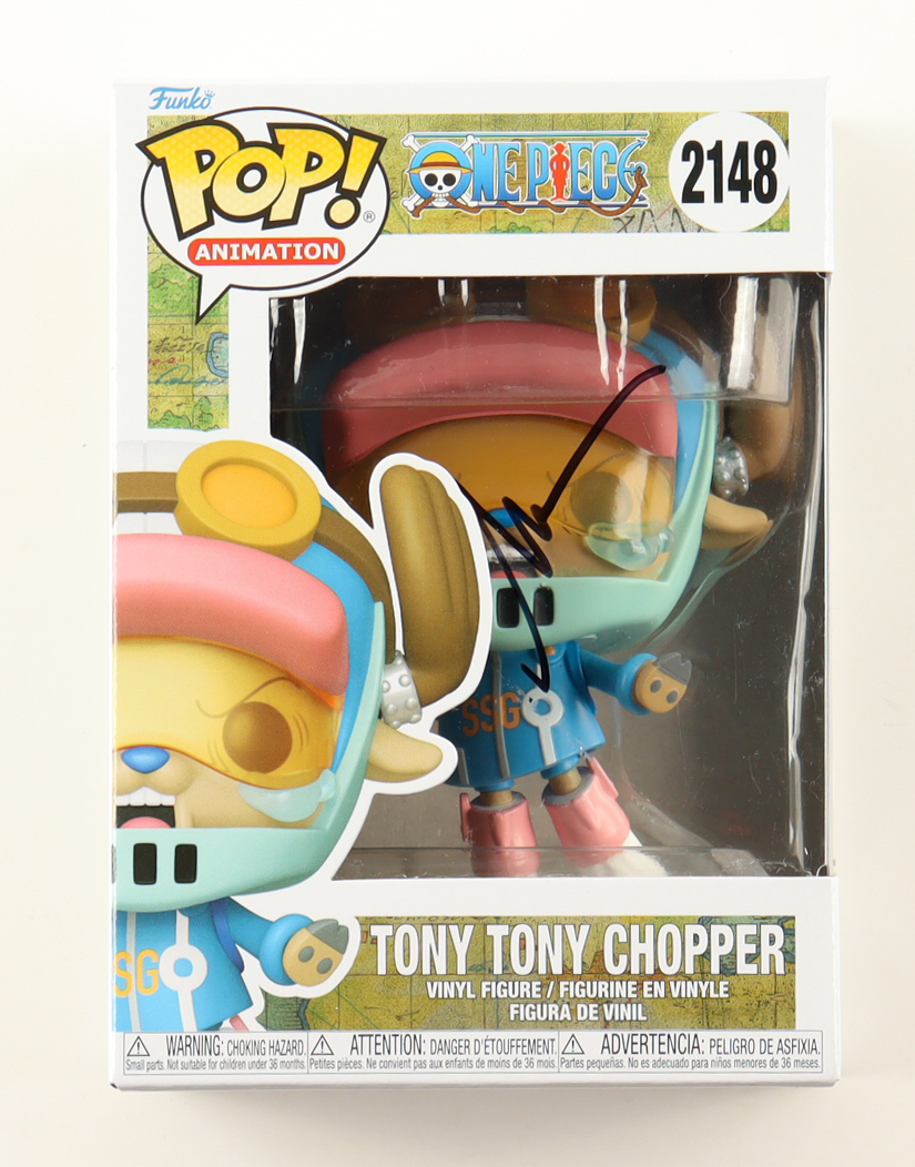 Mikaela Hoover Signed "One Piece" #2148 Tony Tony Chopper Funko Pop! Vinyl Figure (ACOA) at PristineAuction.com Mikaela Hoover Signed "One Piece" #2148 Tony Tony Chopper Funko Pop! Vinyl Figure (ACOA) at PristineAuction.com