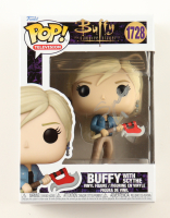 Sarah Michelle Gellar Signed "Buffy the Vampire Slayer" #1728 Buffy With Scythe Funko Pop! Vinyl Figure (Beckett) at PristineAuction.com