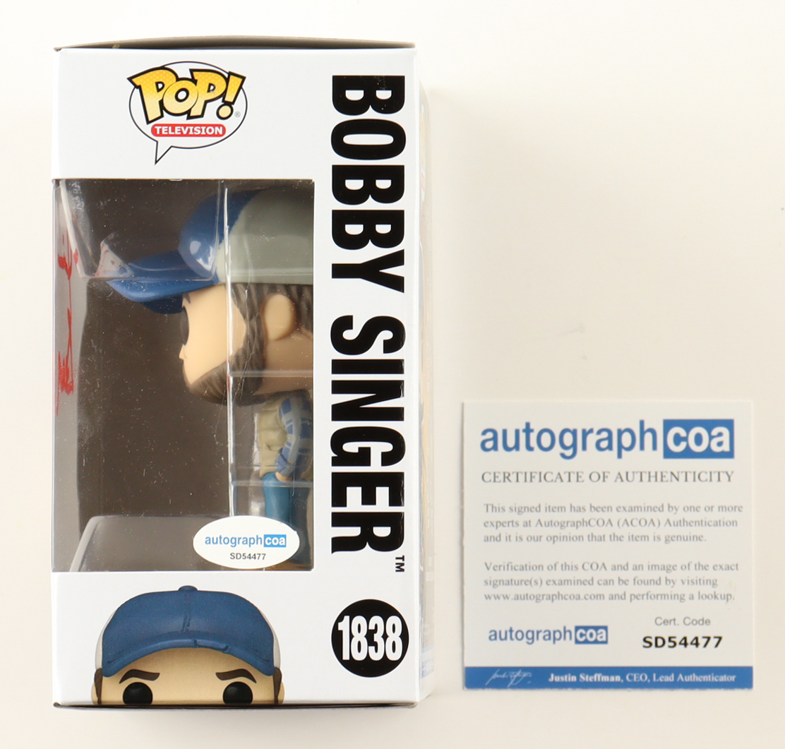 Jim Beaver Signed "Supernatural: Join the Hunt" #1838 Bobby Singer Funko Pop! Vinyl Figure (ACOA) at PristineAuction.com Jim Beaver Signed "Supernatural: Join the Hunt" #1838 Bobby Singer Funko Pop! Vinyl Figure (ACOA) at PristineAuction.com