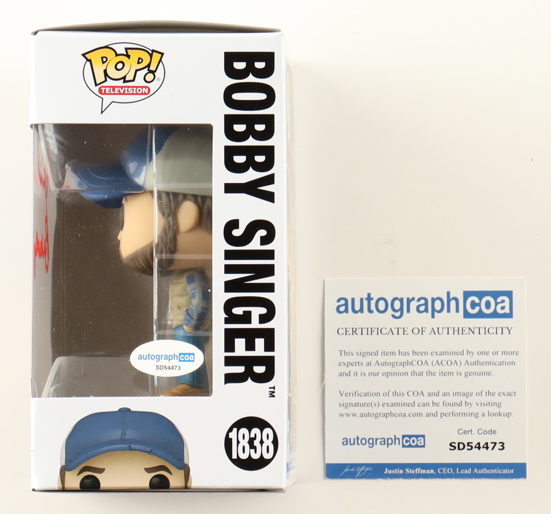 Jim Beaver Signed "Supernatural: Join the Hunt" #1838 Bobby Singer Funko Pop! Vinyl Figure (ACOA) at PristineAuction.com Jim Beaver Signed "Supernatural: Join the Hunt" #1838 Bobby Singer Funko Pop! Vinyl Figure (ACOA) at PristineAuction.com