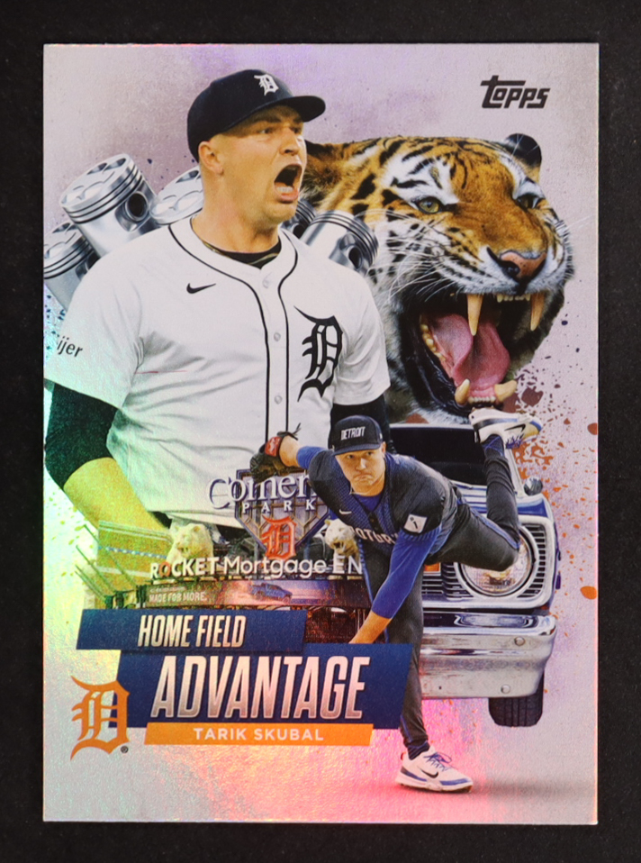 Tarik Skubal 2025 Topps Home Field Advantage #HA46 at PristineAuction.com Tarik Skubal 2025 Topps Home Field Advantage #HA46 at PristineAuction.com