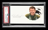 Duke Cunningham Signed Cut With Portrait (PSA) at PristineAuction.com