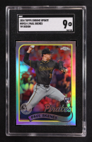 Paul Skenes 2024 Topps Chrome Update '89 Topps #89CU1 RC (SGC 9) at PristineAuction.com