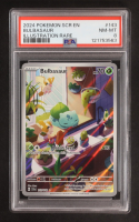 Bulbasaur 2024 Pokemon Scarlet and Violet Stellar Crown #143 IR (PSA 8) at PristineAuction.com