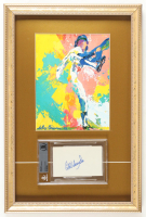 Fernando Valenzuela Signed Custom Framed Cut Display with LeRoy Neiman Art Print (Beckett) at PristineAuction.com