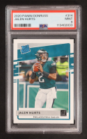 Jalen Hurts 2020 Donruss #314 RR RC (PSA 9) at PristineAuction.com