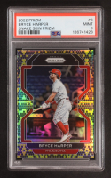 Bryce Harper 2022 Panini Prizm Prizms Snake Skin #6 #38/50 (PSA 9) at PristineAuction.com