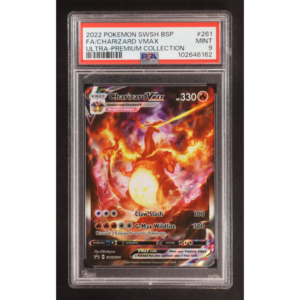 Charizard VMAX Pokemon 2022 Sword & Shield Promo SWSH#261 (PSA 9) at PristineAuction.com