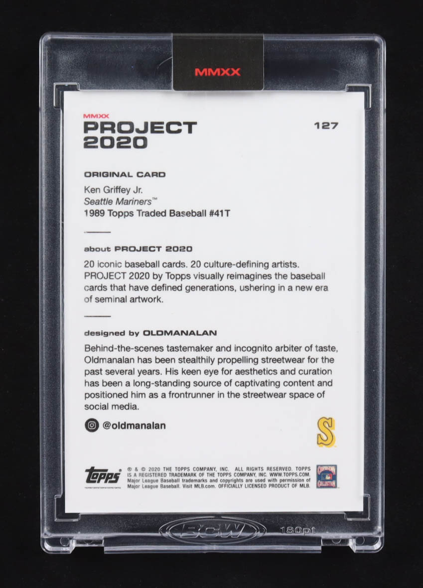 Ken Griffey Jr. 2020 Topps Project 2020 #127 Oldmanalan at PristineAuction.com Ken Griffey Jr. 2020 Topps Project 2020 #127 Oldmanalan at PristineAuction.com