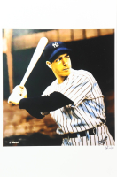 "Joe DiMaggio" Yankees LE 12x18 Lithograph by Joshua Barton #/500 (PA) at PristineAuction.com