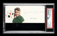 Jessie E. Woods Signed Cut With Portrait (PSA) at PristineAuction.com