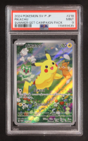 Pikachu 2024 Pokemon Card Game Scarlet & Violet SV-P Promos Japanese #218SVP (PSA 9) at PristineAuction.com