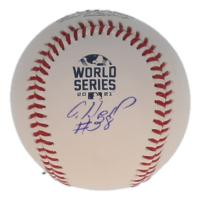 Guillermo Heredia Signed 2021 World Series Baseball (Beckett) at PristineAuction.com
