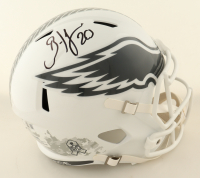 Brian Dawkins Signed Eagles Full-Size Salute To Service Alternate Speed Helmet (Beckett) at PristineAuction.com