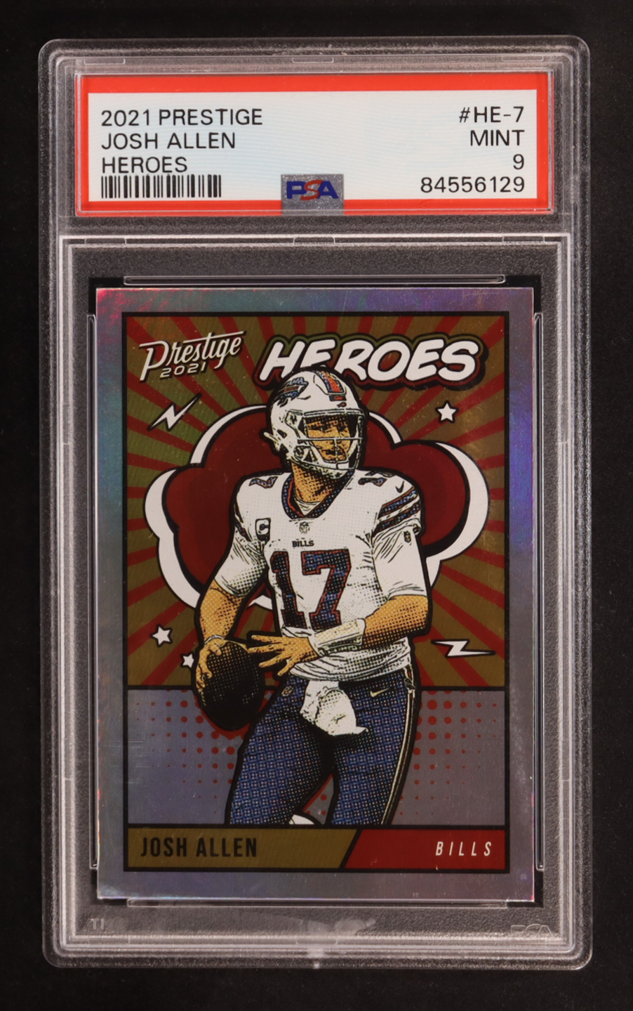 Josh Allen 2021 Prestige Heroes #7 (PSA 9) at PristineAuction.com Josh Allen 2021 Prestige Heroes #7 (PSA 9) at PristineAuction.com
