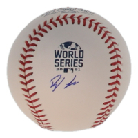 Dylan Lee Signed 2021 World Series Baseball (Beckett) at PristineAuction.com