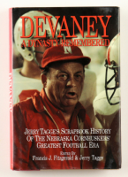 Jerry Tagge Signed "Devaney: A Dynasty Remembered" Hardcover Book Inscribed "Go Big Red" (AIV) at PristineAuction.com