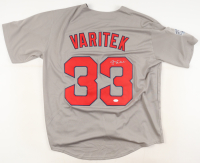 Jason Varitek Signed Red Sox Majestic Authentic Jersey With 2004 World Series Patch (JSA) at PristineAuction.com