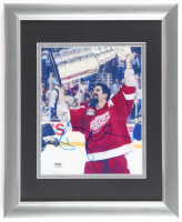 Brendan Shanahan Signed Red Wings "Stanley Cup Trophy" Custom Framed Photo Display (PSA) at PristineAuction.com