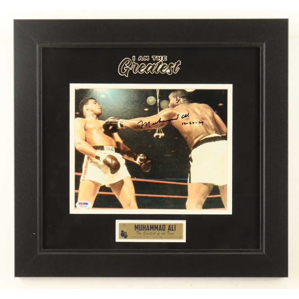 Muhammad Ali Signed 