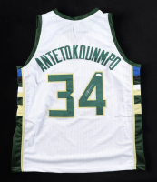 Giannis Antetokounmpo Signed Jersey (JSA) at PristineAuction.com
