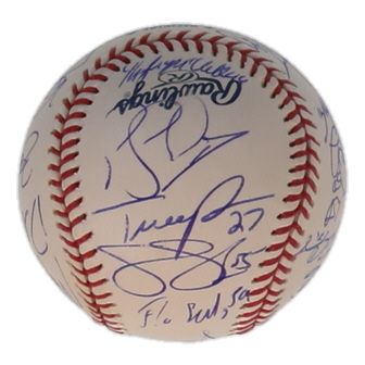 2010 St. Louis Cardinals | OML Baseball Signed by (25) with Tony La Russa, Mark McGwire, Yadier Molina (JSA) at PristineAuction.com 2010 St. Louis Cardinals | OML Baseball Signed by (25) with Tony La Russa, Mark McGwire, Yadier Molina (JSA) at PristineAuction.com