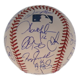 2010 St. Louis Cardinals | OML Baseball Signed by (25) with Tony La Russa, Mark McGwire, Yadier Molina (JSA) at PristineAuction.com 2010 St. Louis Cardinals | OML Baseball Signed by (25) with Tony La Russa, Mark McGwire, Yadier Molina (JSA) at PristineAuction.com