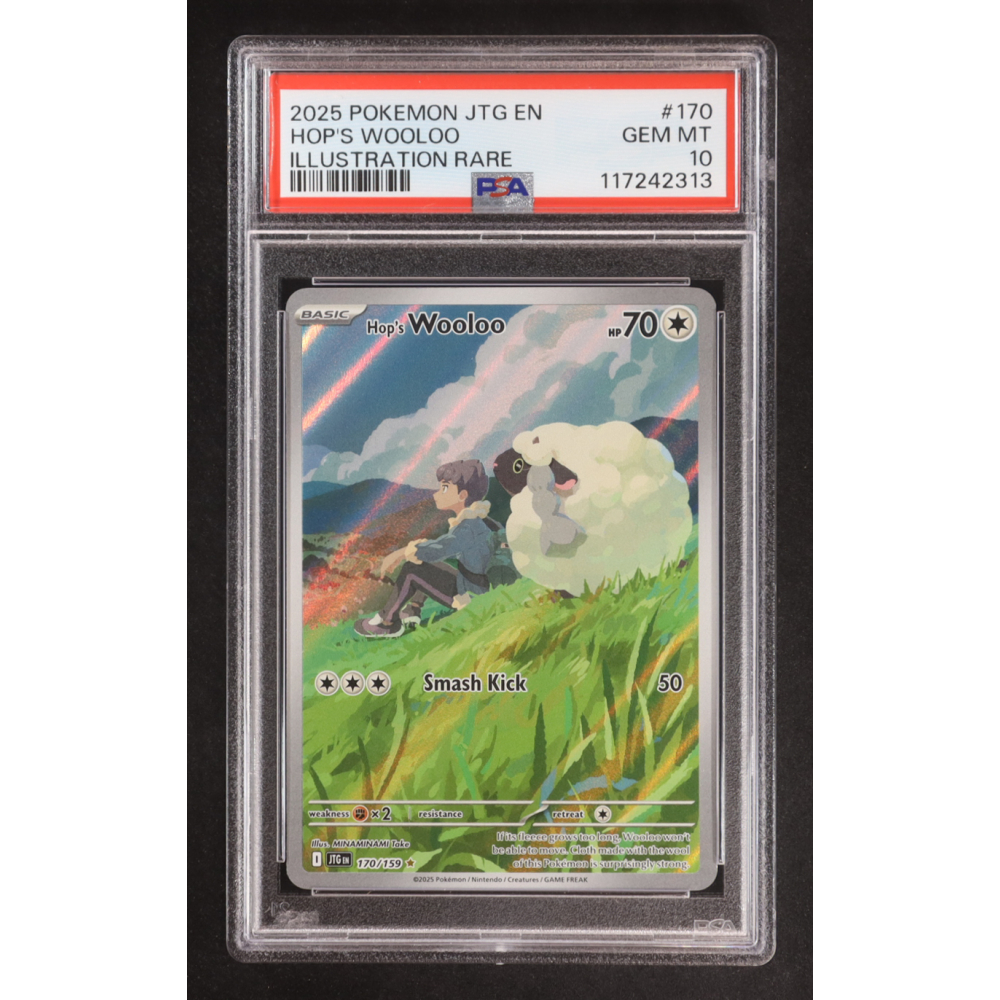 Hop's Wooloo 2025 Pokemon Journey Together #170 (PSA 10) at PristineAuction.com