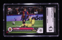 Lamine Yamal 2024-25 Topps Now UEFA CL #134 (CGC 9.5) at PristineAuction.com