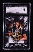 Stephon Castle 2024-25 Topps Now #14 Rookie of the Year RC (CGC 9) at PristineAuction.com
