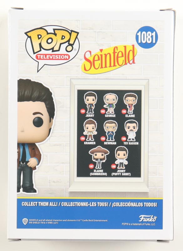 Jerry Seinfeld Signed "Seinfeld" #1081 "Jerry" Funko Pop! Vinyl Figure (Beckett) at PristineAuction.com Jerry Seinfeld Signed "Seinfeld" #1081 "Jerry" Funko Pop! Vinyl Figure (Beckett) at PristineAuction.com