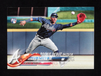 Ronald Acuna Jr. 2018 Topps Update Series #US252 RC at PristineAuction.com