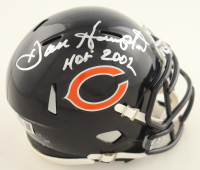 Dan Hampton Signed Bears Speed Mini Helmet Inscribed "HOF 2002" (Beckett) at PristineAuction.com