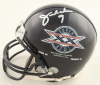 Jim McMahon Signed Bears Super Bowl XX Logo Mini Helmet (JSA) at PristineAuction.com